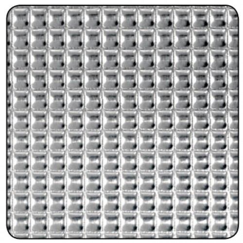 Raised Square Textured Aluminium 1m x 500mm x 0.5mm